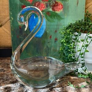 FM Ronneby glass swan